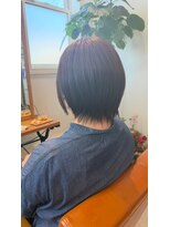 アムレヘアーエタ(amule hair eta)&nbsp;【amule hair eta】丸みショートボブ/30代 40代 50代