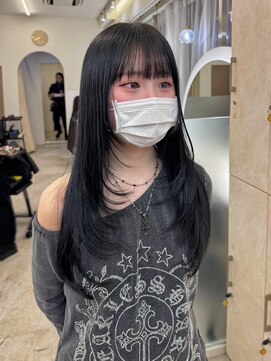 ネモネ バイ ミリー 梅田茶屋町(nemone by milly) 韓国レイヤー×ブルーブラック