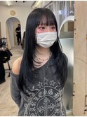 韓国レイヤー×ブルーブラック