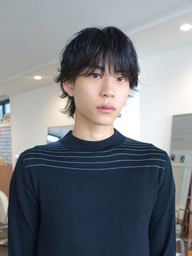 ポール(pole) メンズマッシュウルフ！