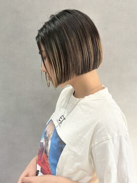 ヘアサロン ドットプラス 町田店(dot. plus) 【中西里美】ラインボブ/ハイライト/ヘアアレンジ