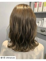 ヘア ケア ディエイチケー(HAIR CARE DHK) ニュアンスウエーブ+ベージュカラー