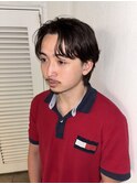 メンズハンサムショートニュアンスパーマ