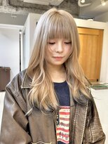 テトラ バイ ネオリーブ 横浜西口店(tetra by neolive)&nbsp;レイヤーカット　ブリーチ　ダブルカラー　横浜