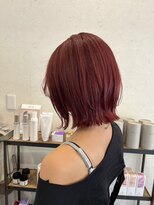 アンカーバイナチュラル(anchor by natural)&nbsp;ハイトーン/ボブ/ボルドーカラー