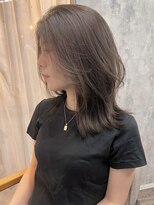 チュチュ(chuchu) ブリーチなしダブルカラー/韓国/顔まわり/レイヤー/東久留米