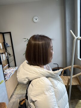 ノコルヘアー(Nocoru hair) 艶髪ボブ