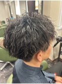 爽快・刈り上げツイストスパイラルパーマ