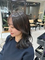 ジーナ 吉塚(Zina)&nbsp;ラベンダーグレージュ×くびれヘア【福田】吉塚美容室 髪質改善