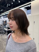 ドットトウキョウ 町田店(dot.tokyo)&nbsp;ダークアッシュ/ミディアムレイヤーカット/町田