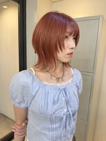 フラム 渋谷(flamme)&nbsp;ハッシュ×ピンクオレンジ