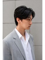 ネイヴィル(navile)&nbsp;センターパート×ニュアンスパーマ