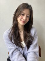 テーラヘアー 南柏店(TELAHAIR)&nbsp;柔らかブラウン×くびれロングレイヤー