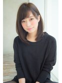 【Un ami】大人かわいい・小顔ナチュラルミディー 松井