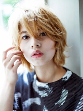 ヘアースペース モナ 清水店(HAIR SPACE Mona) ハイトーン×ラフショート