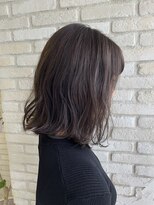 ロンド 表参道店(Lond)&nbsp;究極の透け感グレージュカラー＊切りっぱなしセミディ