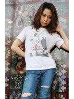 ランプヘアー(LAMP HAIR)&nbsp;ニュアンスヘア結べるボブ大人可愛い無造作ナチュラルくせ毛風