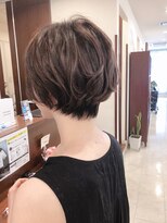 キアラ(Kchiara) ふんわり丸みショート福岡kchiara川野直人