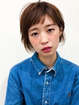 ローランド(Rowland) ショートボブ!ブラウンカラー!