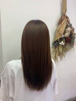 イズムファクトリーヘア(ism factory hair) 【イズム神戸】超音波トリートメントで美髪×ブラウンベージュ