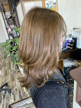 ヘアー リードレス(hair Re:dress) 20代30代40代 大人かわいい愛されシルキーベージュ 透明感