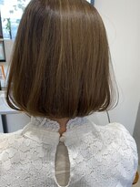 トゥルース(hair&eyelash Truth)&nbsp;【Truth】ふんわりボブ/ベージュカラー/透明感カラー/ボブ