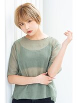 トティア 堀江(Totia)&nbsp;【Totia堀江】ナチュラルショート×シルキーベージュ