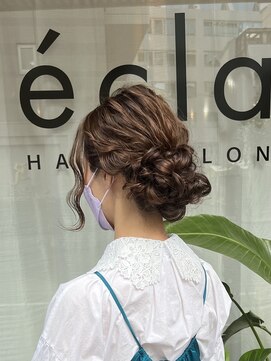 エクラ(ecla) ふわふわシニヨンセット