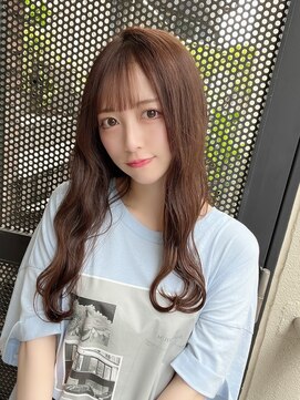 サロンドミルク 原宿(salon de MiLK) 【salon de MiLK 原宿】アッシュベージュウェーブ