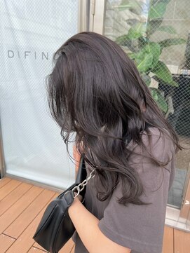 ディフィーノ 青山(DIFINO) 【DIFINO青山】上品グレージュ×レイヤースタイル