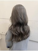 オリーブグレージュ 韓国ハイトーンカラー【横浜】