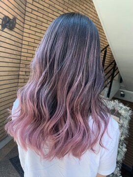 ラフ 難波店(LAFF) #黒髪#ボブルフ#ネビージュ#小顔#ワンレン