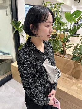 オーシャン(Ocean) ［Ocean Hair&Life 水田］フレンチカジュアル/アッシュブラック