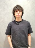 ウルフ×波巻きスパイラルパーマ