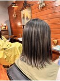 切りっぱなし / バレイヤージュ