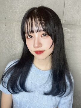 リークフー(Ree cu fuu) 大人かわいい 黒髪 ロング デジタルパーマ