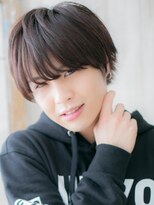 トニーアンドガイメン ホテル京阪仙台店(TONI&GUY MEN)&nbsp;長めバングで作りこまないマットブラウンマニッシュi仙台