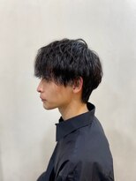 ソイクフ 四条大宮店(SOY-KUFU)&nbsp;【soy-kufu】MEN'S HAIRツイストスパイラルパーマダークアッシュ