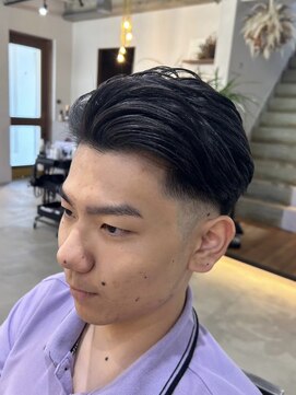 イコール(EquAll) 【オールバックフェード】