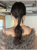 【徳岡】へアセット/ヘアアレンジ/簡単アレンジロングヘアセット