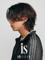 イズバイフィフス(is by fifth) 渋谷ニュアンスパーマ毛流れセンターパートウルフシャドウパーマ
