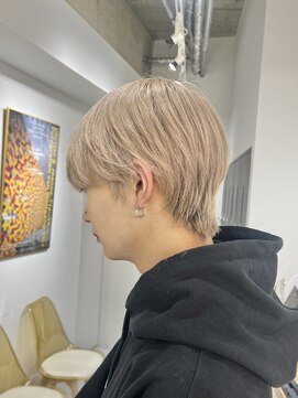 ペレ 渋谷(PELE) ニュアンスパーマ/韓国マッシュ/スパイキーショート/渋谷