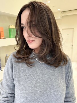 ジルブラン 横浜関内(JIL BLAN) ハイライトバレイヤージュダブルカラーケアプリーチ30代40代