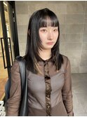 【snuw mina】レイヤーカット/顔周りカット/透明感カラー/伏見