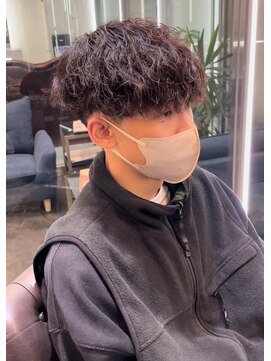 コーストバイマグ 塩尻店(COAST by Mag) 縦落ちツイストスパイラルパーマメンズパーマ波巻きツイスパ