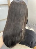 赤み消しグレージュ[髪質改善][縮毛矯正]