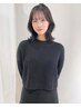 【松尾指名限定☆】カット＋透明感カラー＋TR ￥14400→ ￥12650～