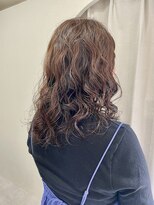 イチエ(icie)&nbsp;セミロングニュアンスパーマ