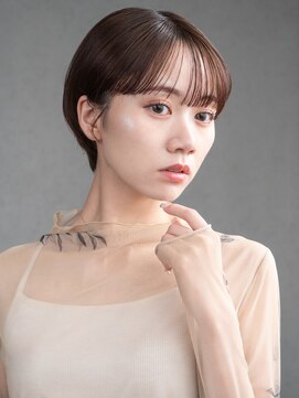 アルバム 池袋(ALBUM) ショート韓国ヘア前髪カット美髪_F20150