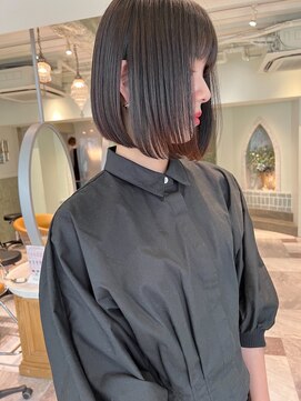 ロンド ロビン 栄(Lond robin) 韓国/前髪/縮毛矯正/レイヤー/ショートボブ/ボブ